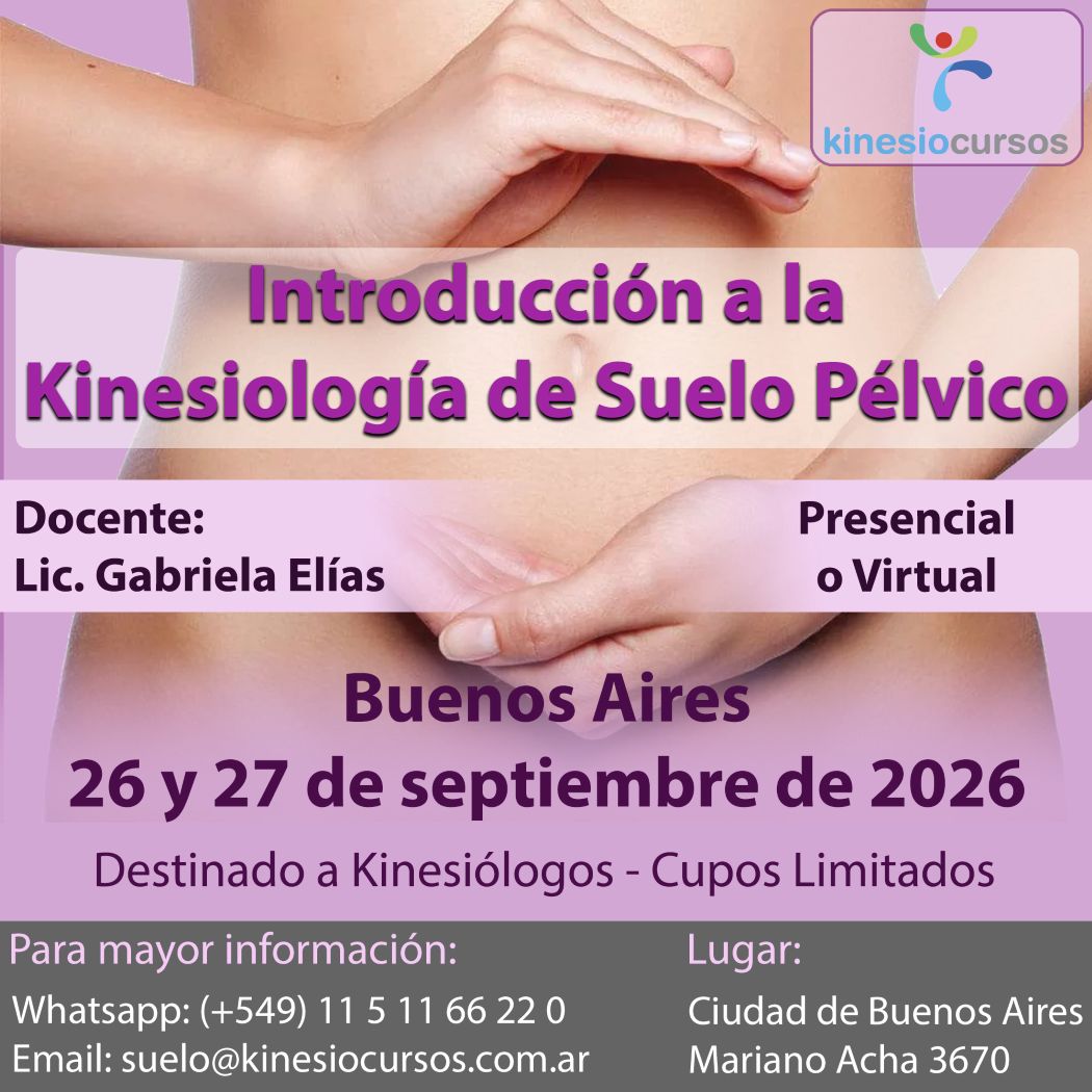 Introducción a la Kinesiología de Suelo Pélvico